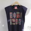 Garden Blossom T-shirt navy