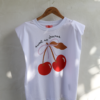 Sweet as Cherries T-shirt white